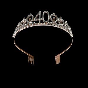40th birthday tiara